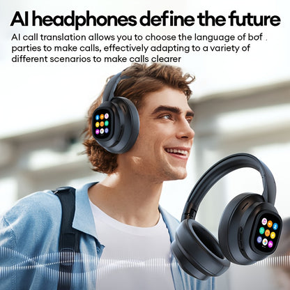 HYUNDAI HY-X1 PRO Multilingual Translator Headset - Smart AI Chat Assistant