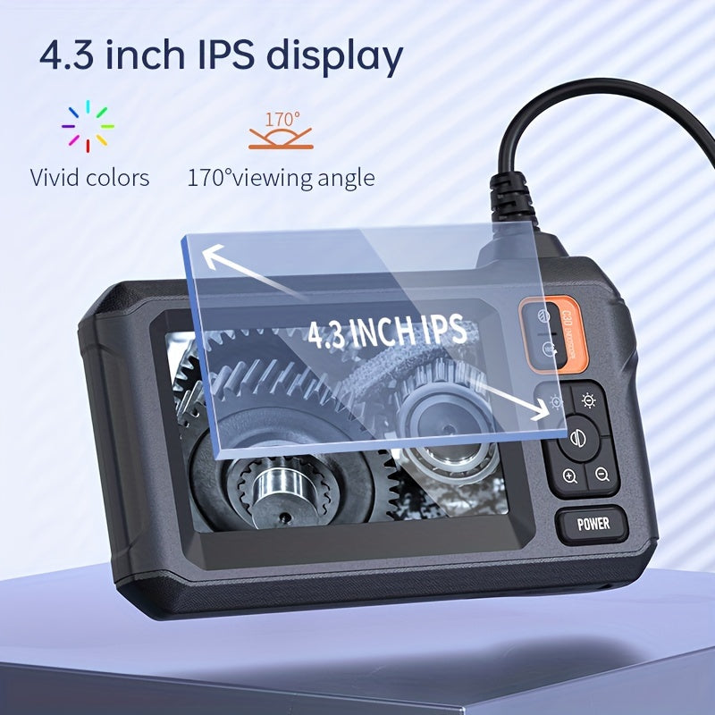 LCD Industrial Endoscope – 8mm Dual/Single Lens Camera