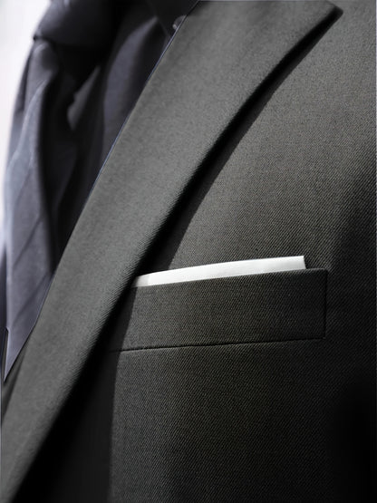 Men's 3pcs Suit Set - Blazer Vest Pants Elegant