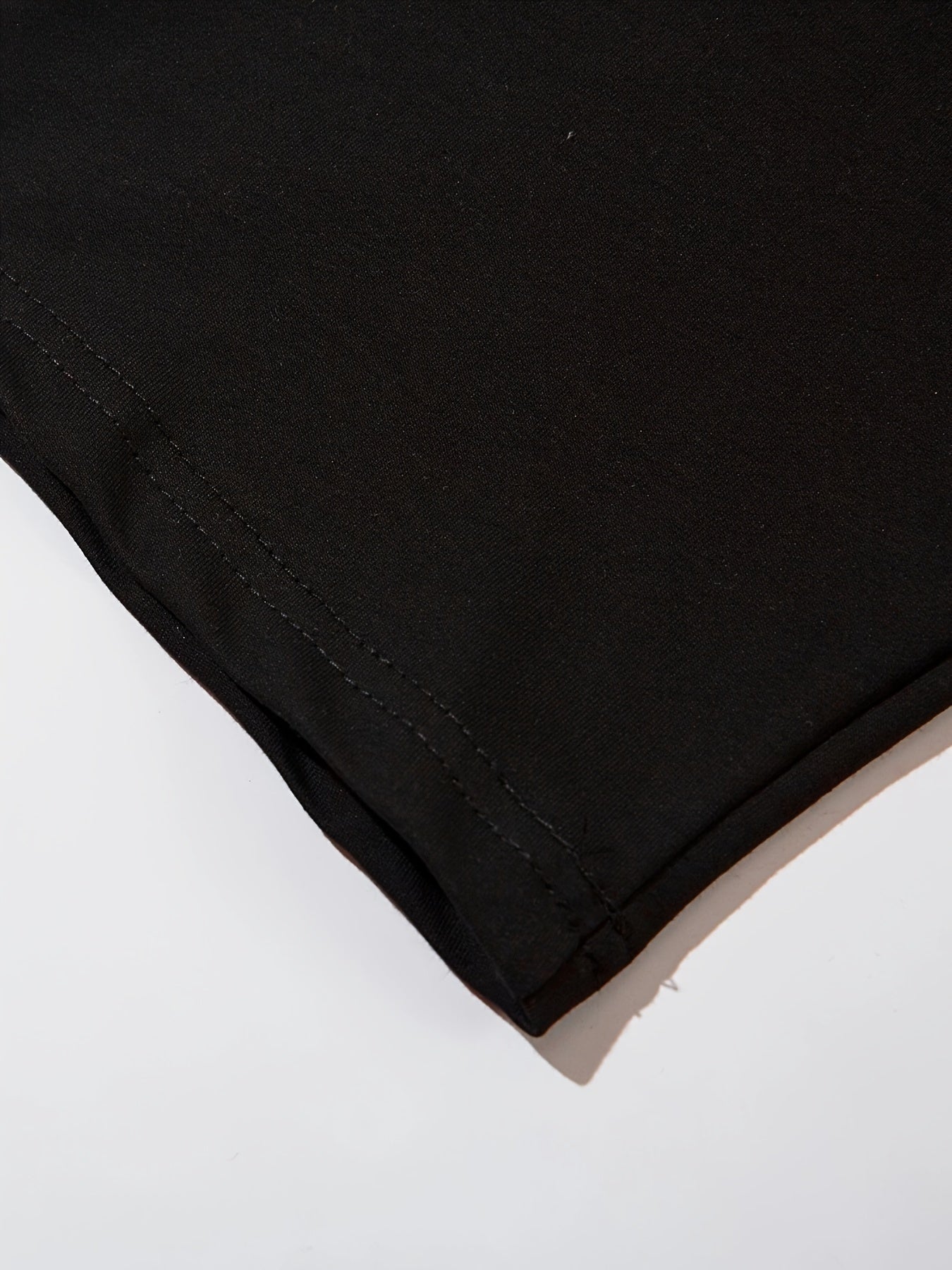 Relaxed T-Shirt - Geometric Print Cotton Blend