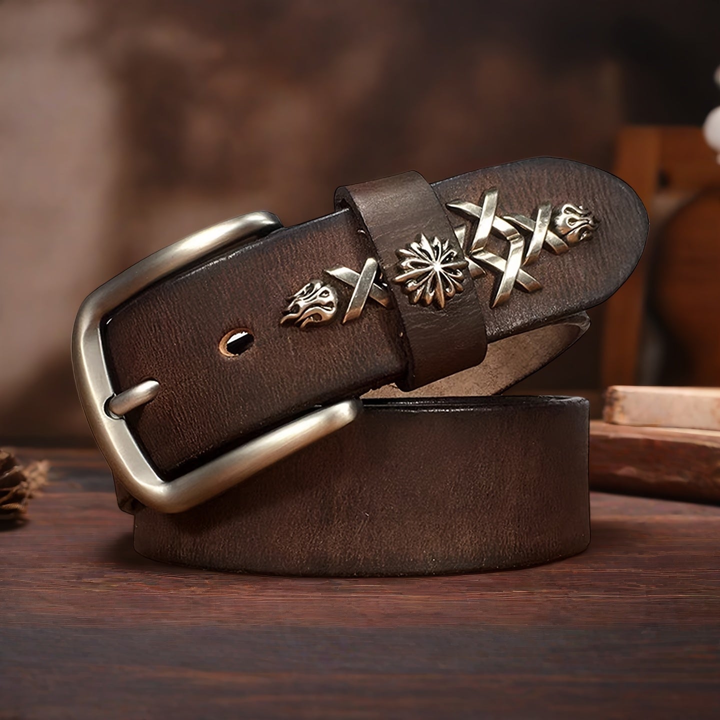 Handmade Top-Grain Leather Belt - Unisex