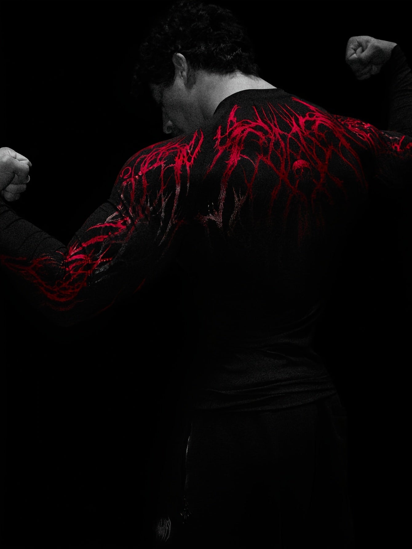 Men's Compression Long Sleeve Fitness Shirt - Muscle Fit