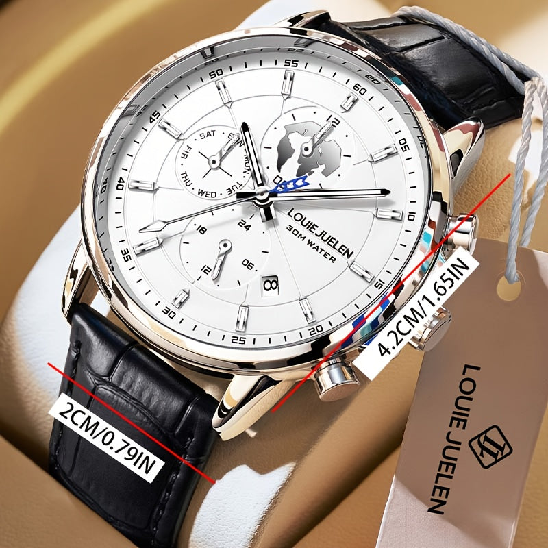 Men's Automatic Mechanical Watch - Premium Hollow Dial Vintage