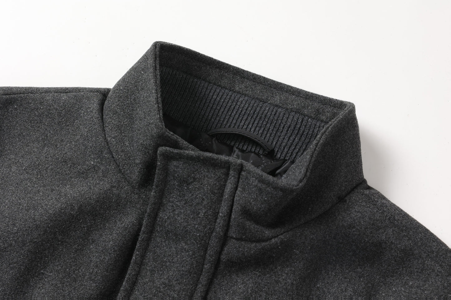 Men's Autumn/Winter Tweed Coat - Business Double-Breasted Wool