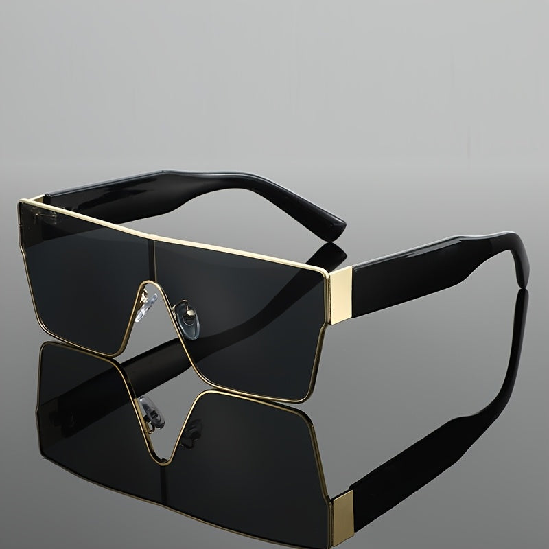 Oversized Square Glasses - Unisex