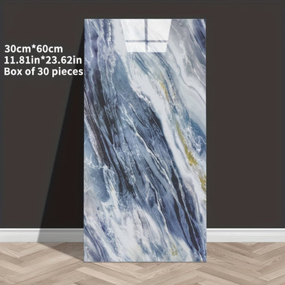 3D Marble Self-Adhesive Wall Tiles — 20/30/50 pcs