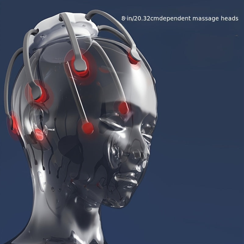 OctoRelax™ Electric Scalp Massager for Deep Stress Relief