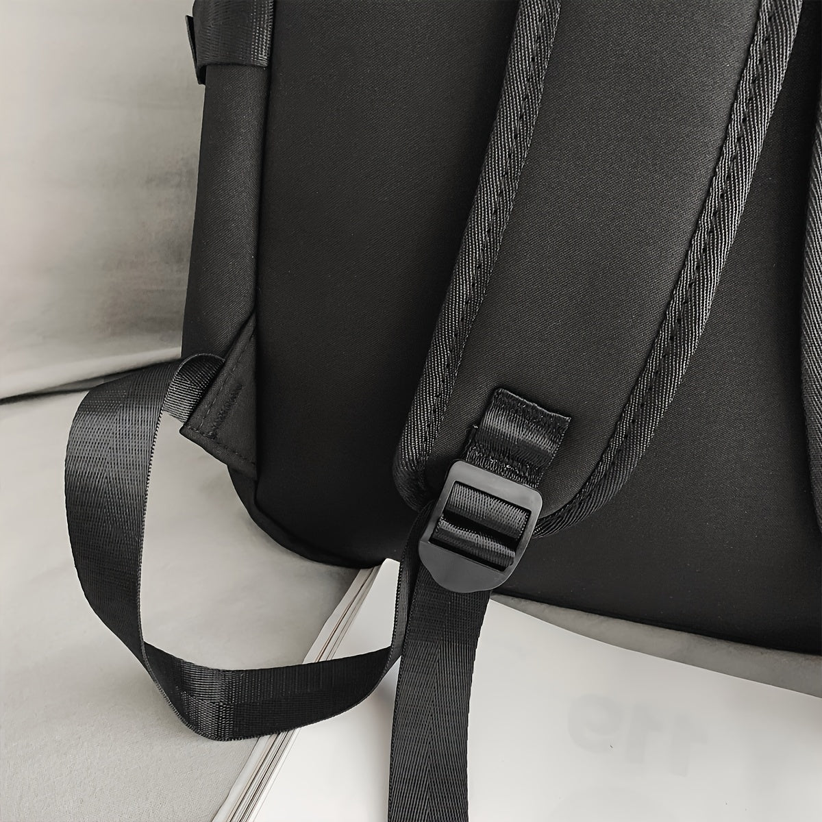 Black Backpack - Foldable Travel Bag