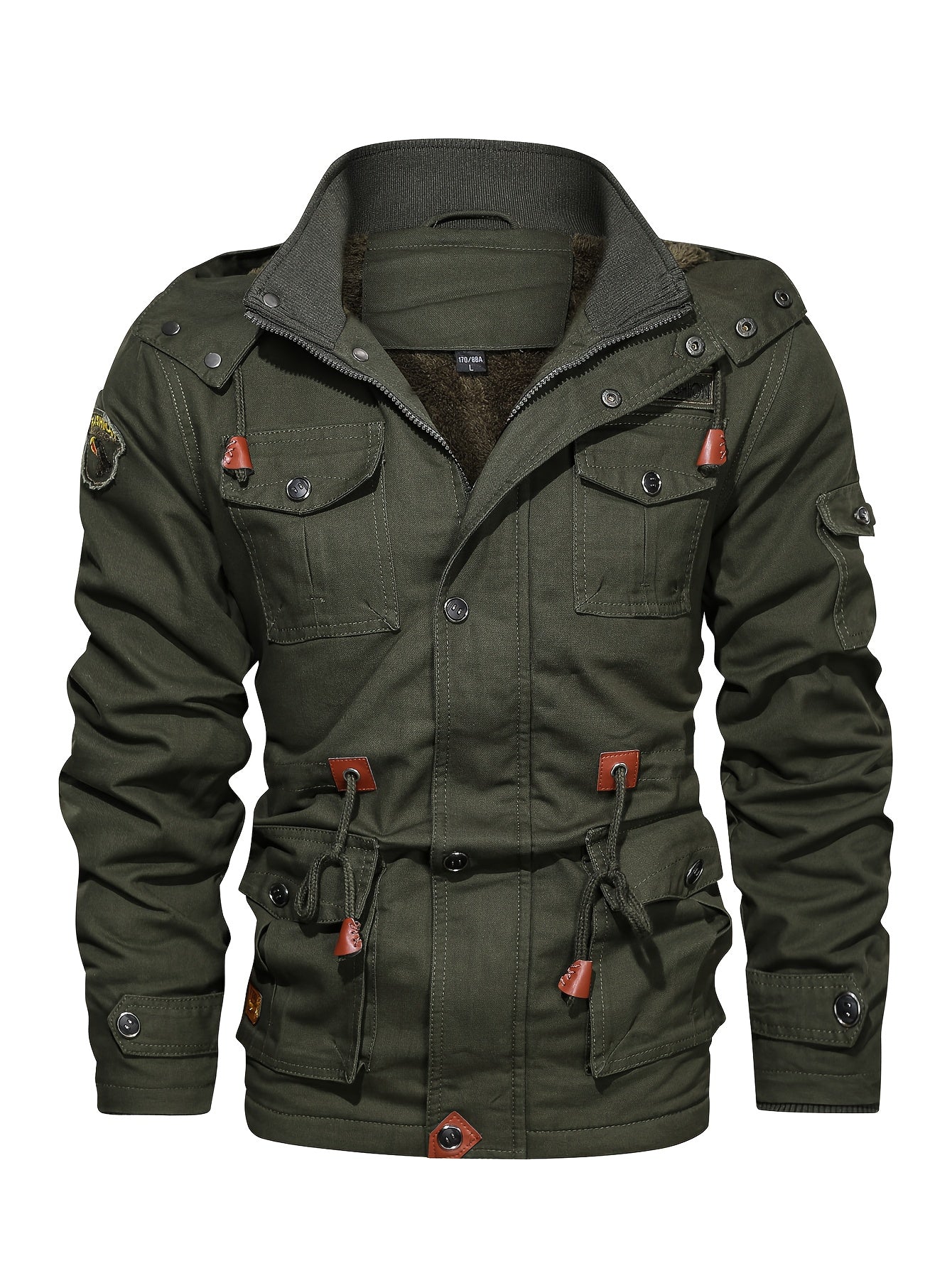 Men's Heavyweight Winter Jacket - Thermal Insulated