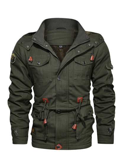 Men's Heavyweight Winter Jacket - Thermal Insulated