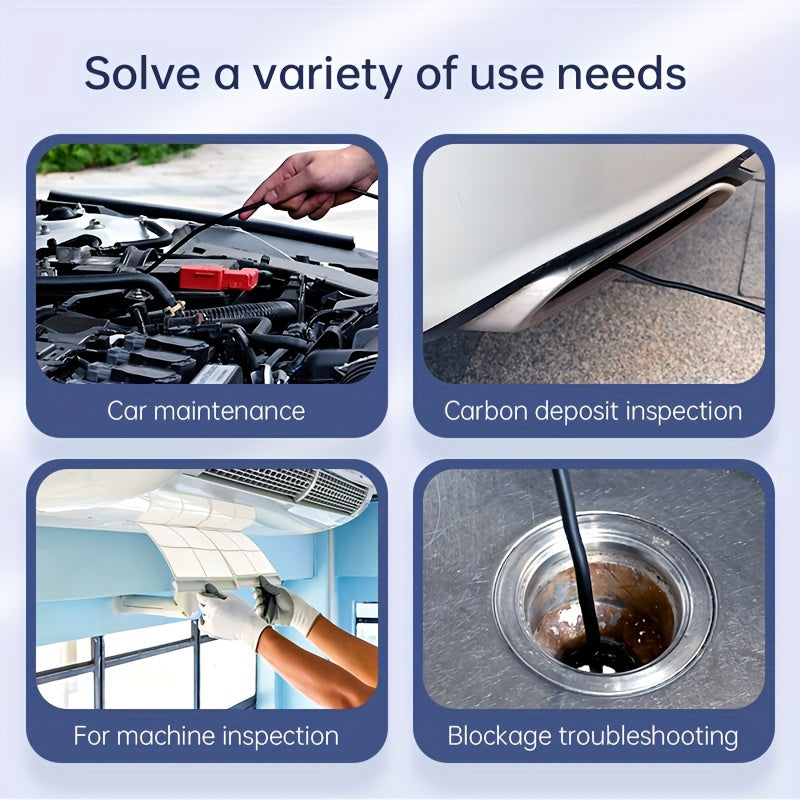 LCD Industrial Endoscope – 8mm Dual/Single Lens Camera