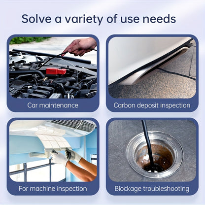 LCD Industrial Endoscope – 8mm Dual/Single Lens Camera