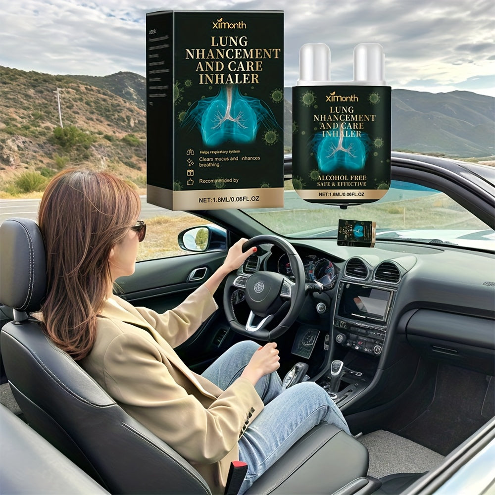 Car Nasal Inhaler - Herbal Extracts for Refreshment & Relaxation