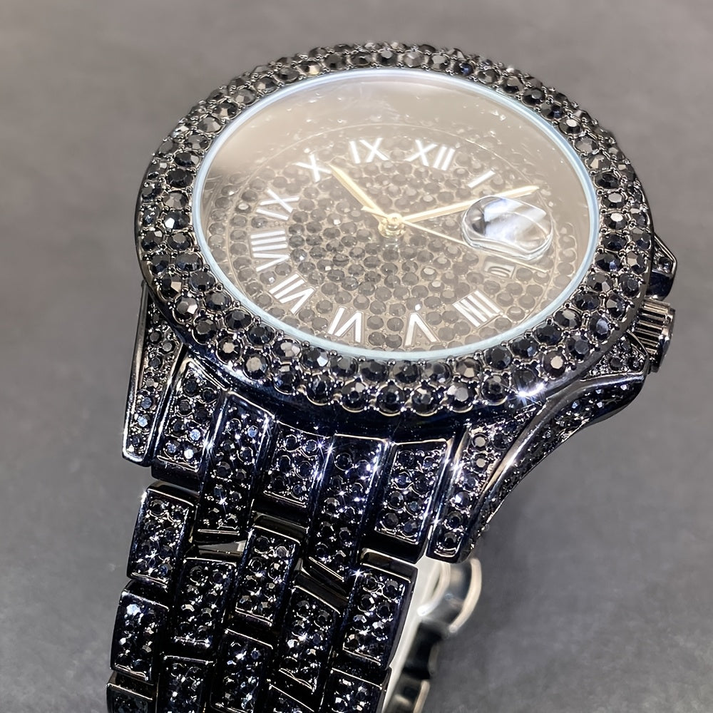 MISSFOX Rhinestone Quartz Watch - Sparkling Ice Watch