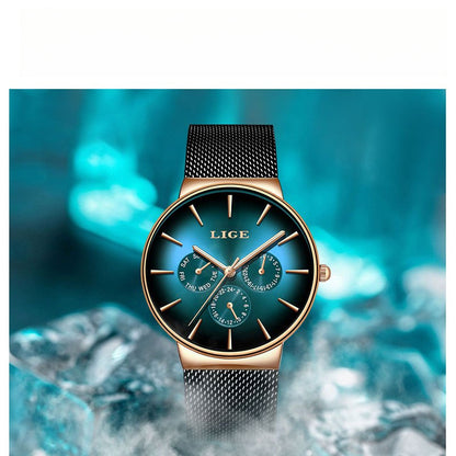 LIGE Men's Luxury Watch