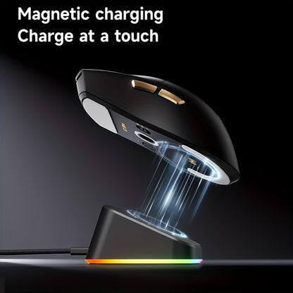 MCHOSE K7 Ultra Wireless Gaming Mouse - 8K 42000 DPI Magnetic Dock