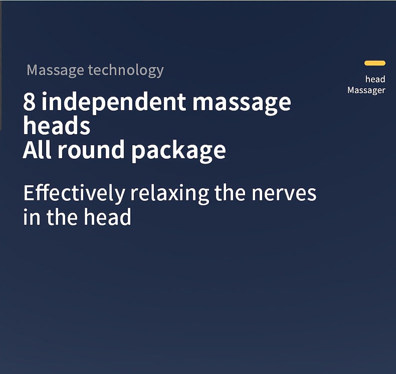OctoRelax™ Electric Scalp Massager for Deep Stress Relief