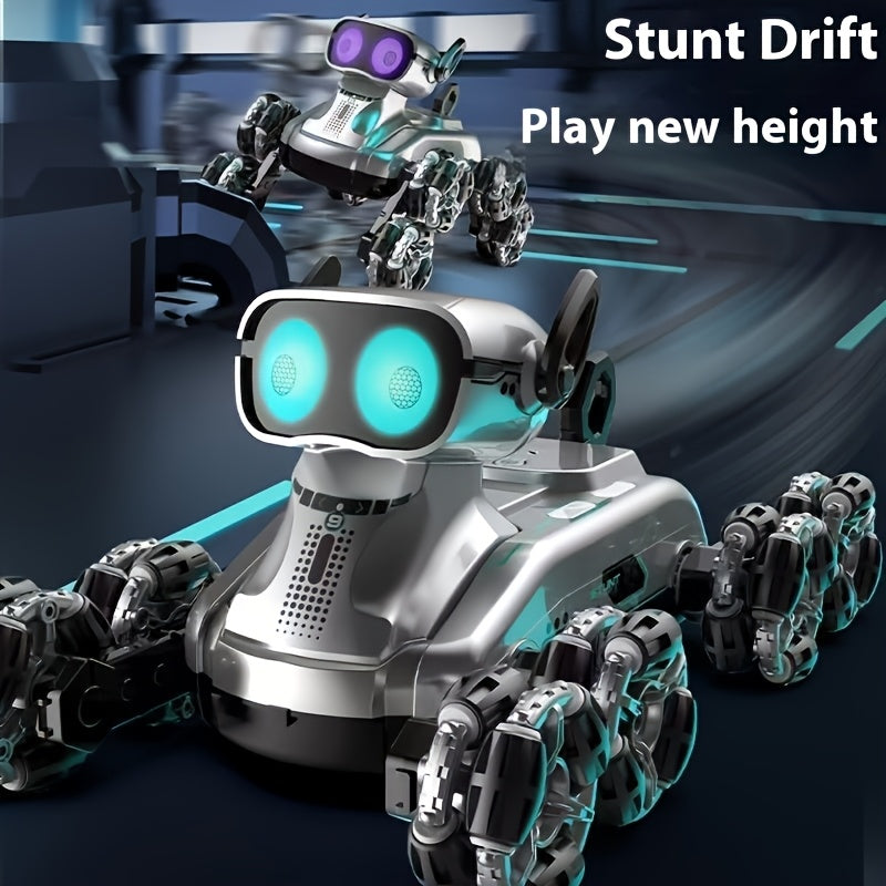 MechaPaw All-Terrain Robot Dog - 8-Wheel Remote Control Mechanical