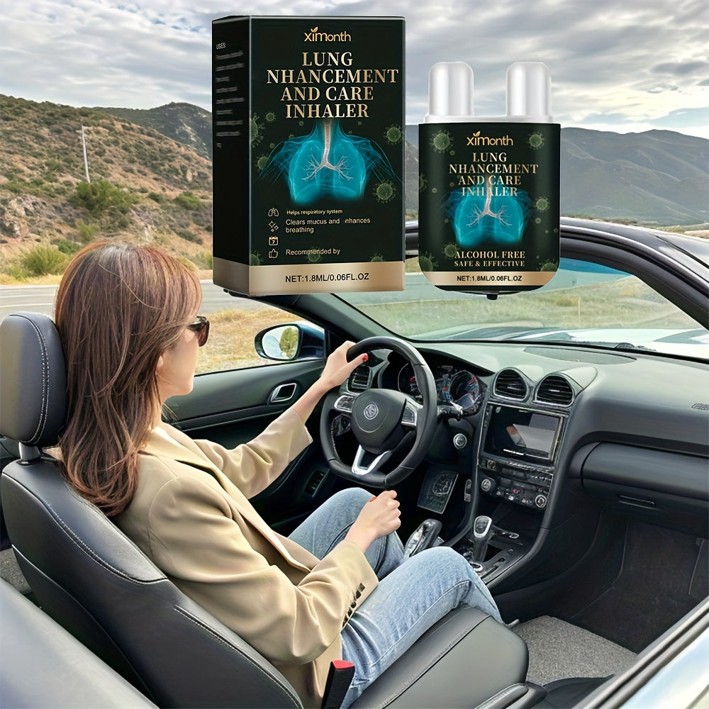 Car Nasal Inhaler - Herbal Extracts for Refreshment & Relaxation