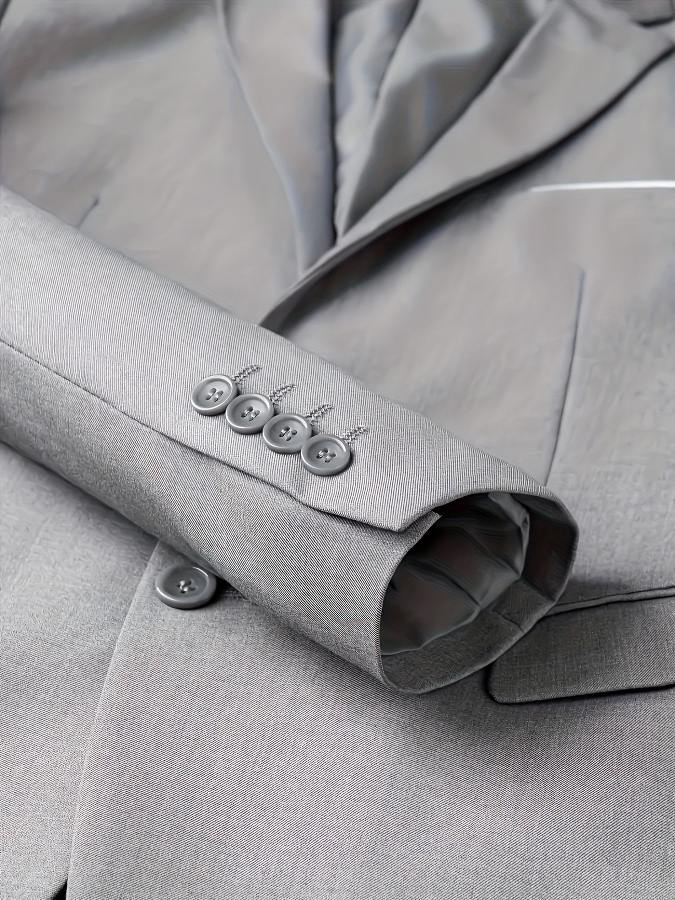 Men's 3pcs Suit Set - Blazer Vest Pants Elegant