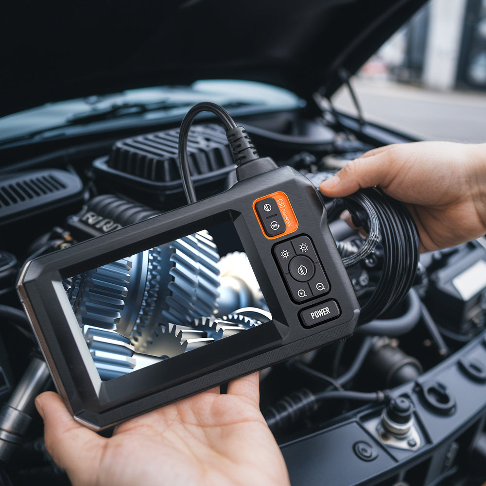 LCD Industrial Endoscope – 8mm Dual/Single Lens Camera