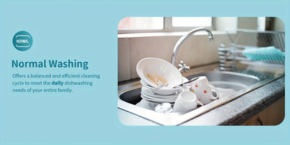 Airmsen Independent Countertop Dishwasher - 5+1 Programs 5L Tank