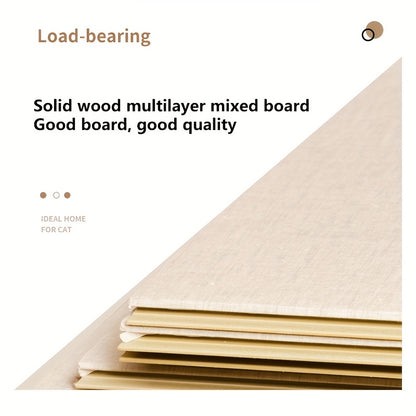 Cat Tree Tower - Multiple Platforms Scratching Posts Wooden