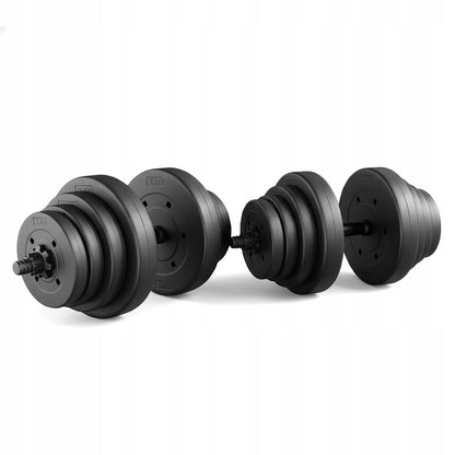 Adjustable Dumbbell Set with Barbell - 20kg/40kg