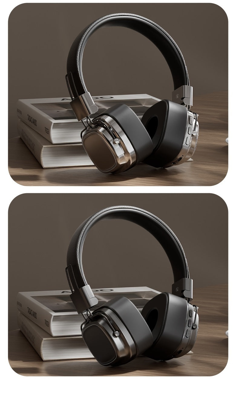 Retro Wireless Headphones - HiFi Deep Bass with 350mAh Battery