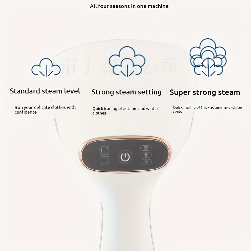 2025 Handheld Garment Steamer - LED Display 9-Second Heating