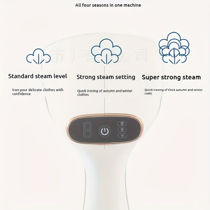 2025 Handheld Garment Steamer - LED Display 9-Second Heating