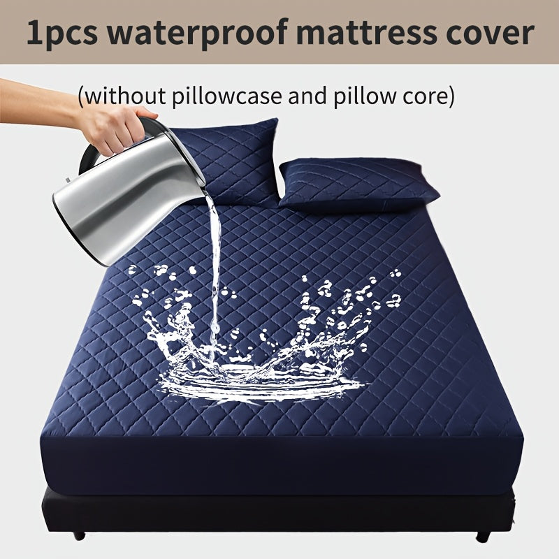 Waterproof Mattress Protector - Breathable Dustproof Fitted Sheet