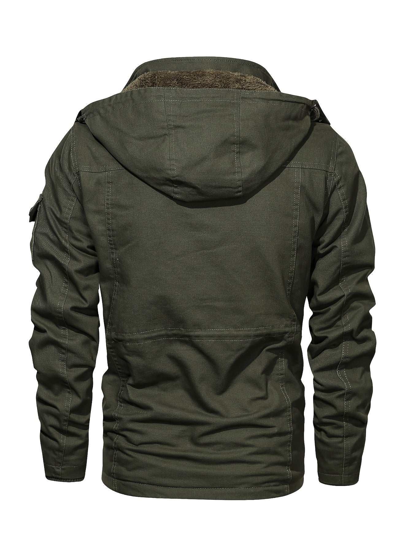 Men's Heavyweight Winter Jacket - Thermal Insulated