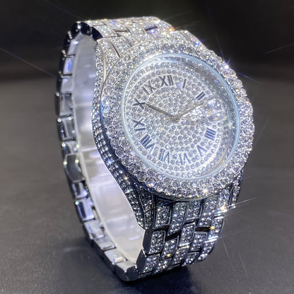 MISSFOX Rhinestone Quartz Watch - Sparkling Ice Watch