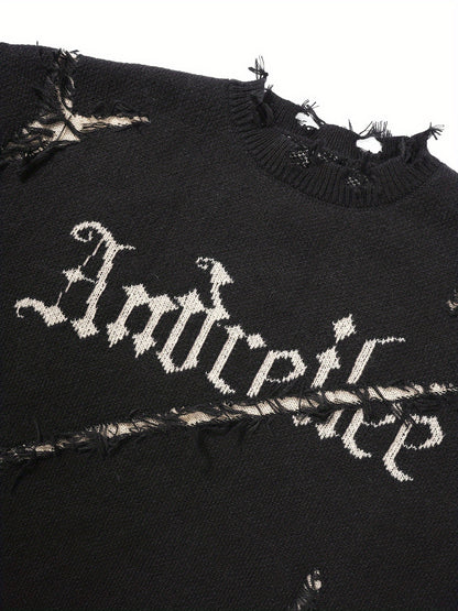 Men's Oversized Knit Sweater