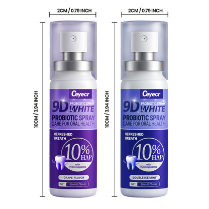 Oral Spray 3pcs 20ML - Breath Freshener Peach Mint Grape