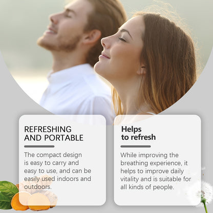 Car Nasal Inhaler - Herbal Extracts for Refreshment & Relaxation