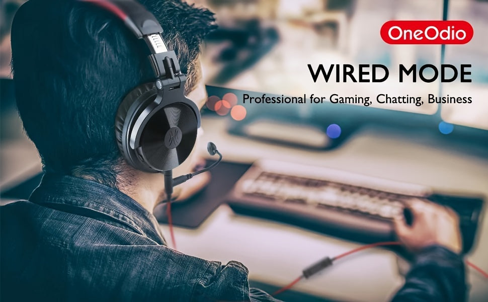 OneOdio Wireless Headphones - 2-in-1 Gaming Headset