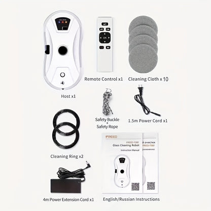 Intelligent Automatic Window Cleaner - Remote Controlled
