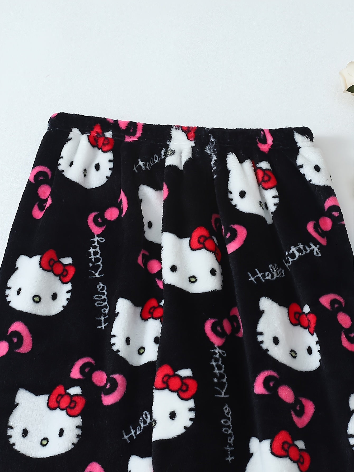 Hello Kitty Women's Flannel Sleep Pants - Thick Warm Winter