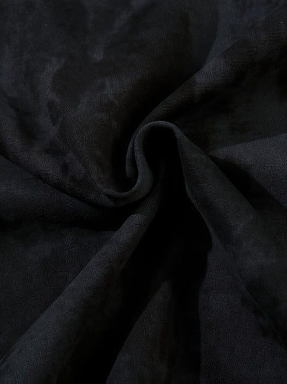 Men's Vintage Tie-Dye T-Shirt - Letter Embroidery Crew Neck