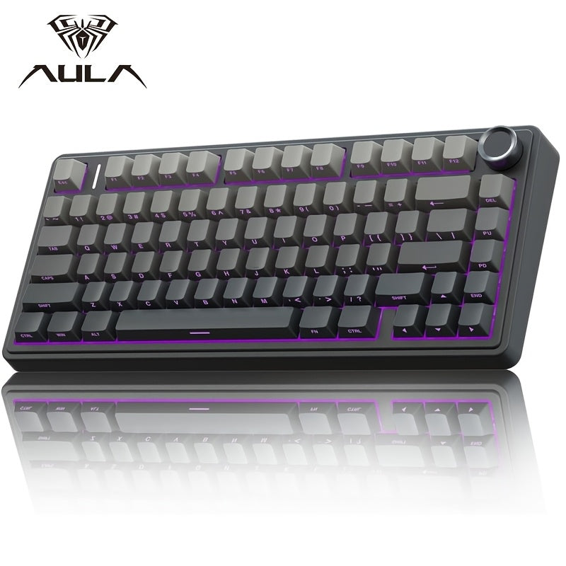 AULA Custom Mechanical Keyboard - 75% Swappable RGB