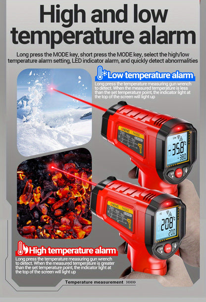 ANENG TH202 Thermometer Hygrometer - Non-Contact -50-600°C LCD