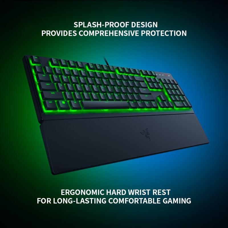 Razer Ornata V3 X Gaming Keyboard - Low Profile RGB Backlit