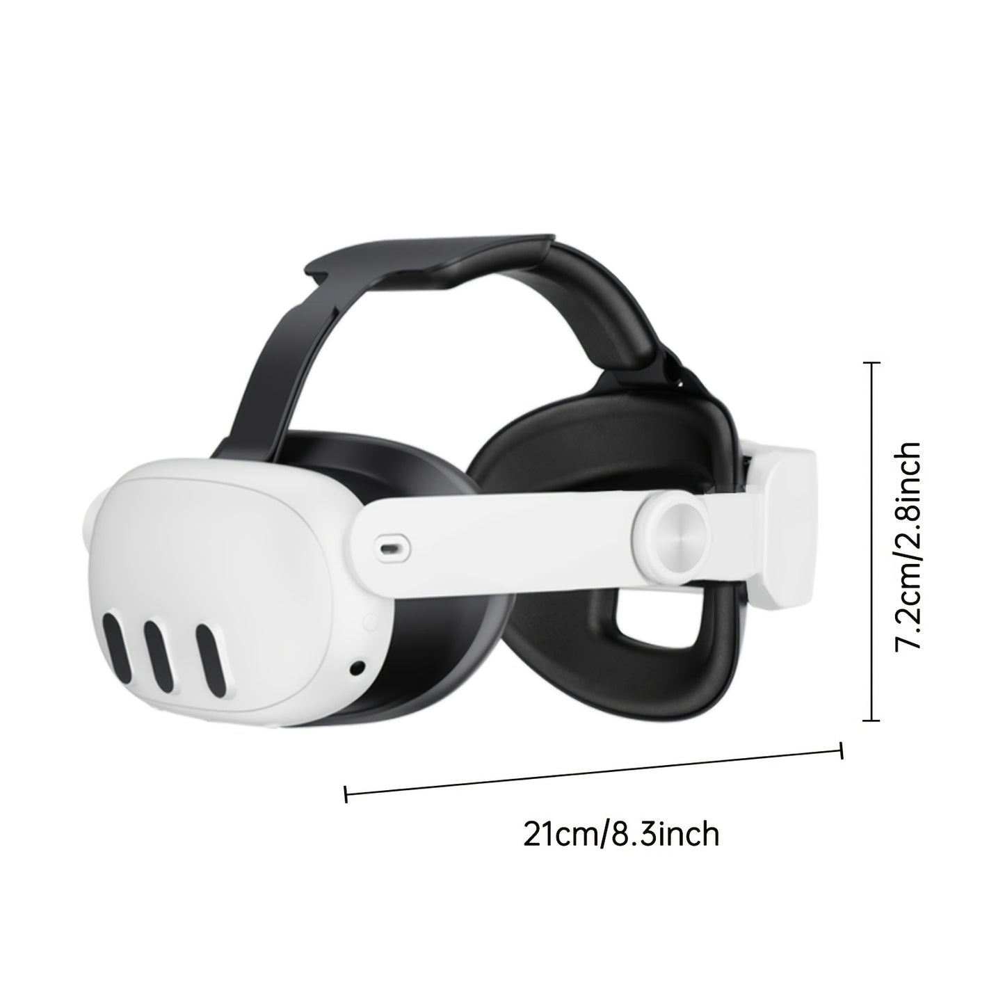 Meta Quest 3 Head Strap - Adjustable VR Accessory for Quest 3/3S