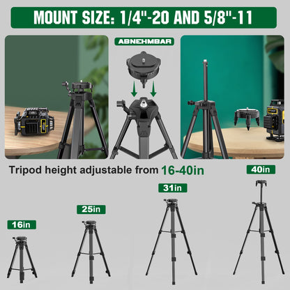 highsam 4D Laser Level - 16 Line Cross 360 Self Leveling 2 Battery