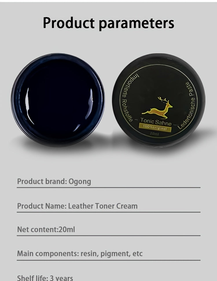 Leather Dye Repair Kit - Shoe Bag Sofa Color Restoration Cream