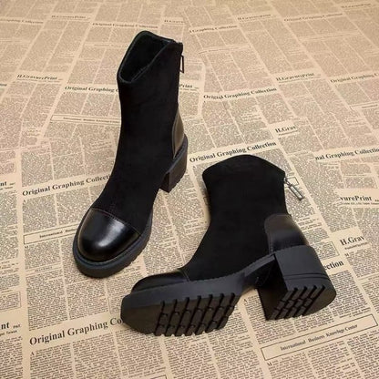 Women's Chunky Heel Ankle Boots