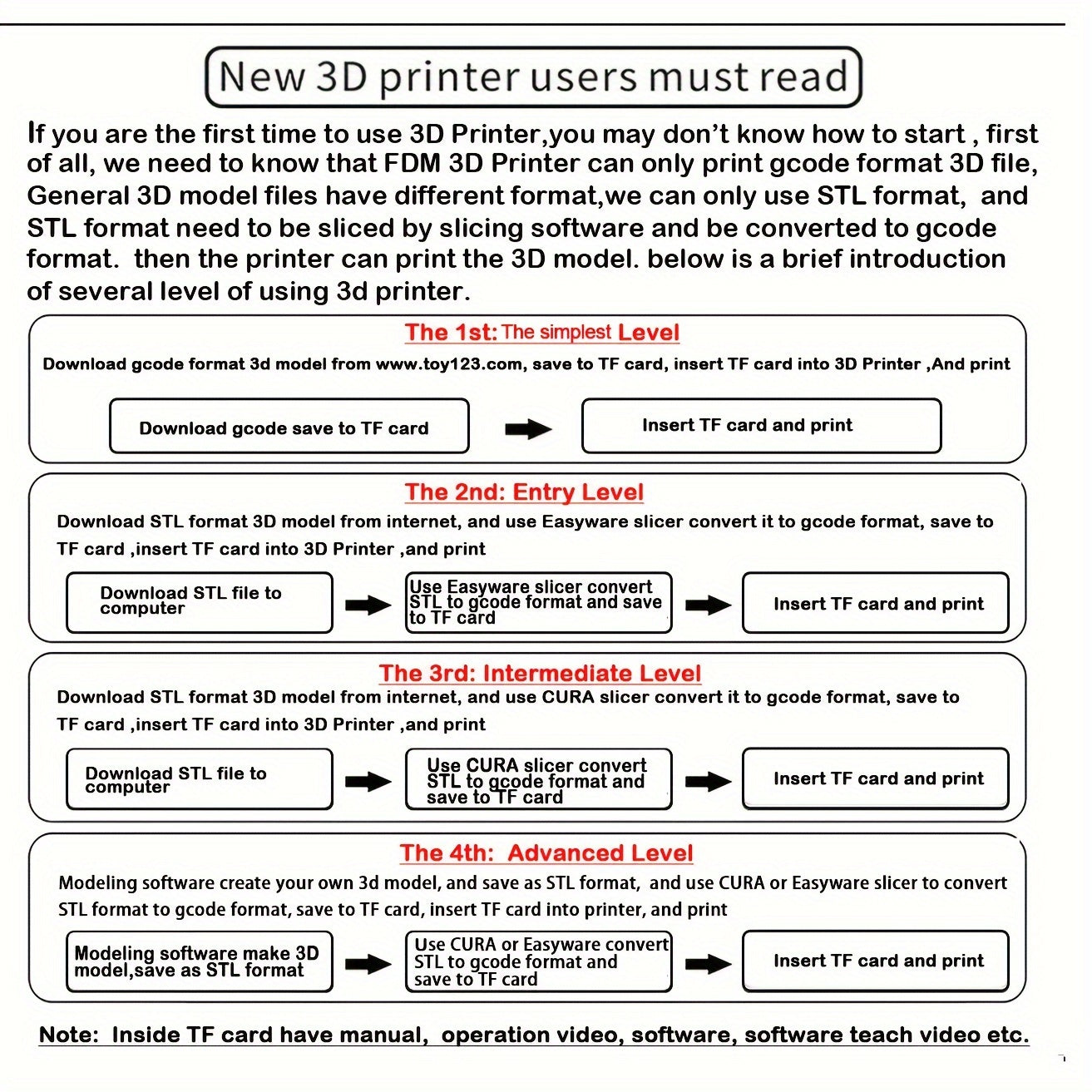 EasyThreed K6 3D Printer - Touch Screen Low Noise