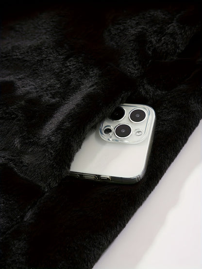 Plus Size Women's Faux Fur-Lined Hooded Coat